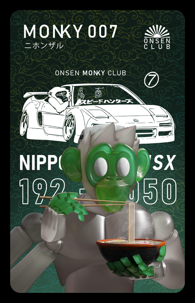 MONKY *007 arte